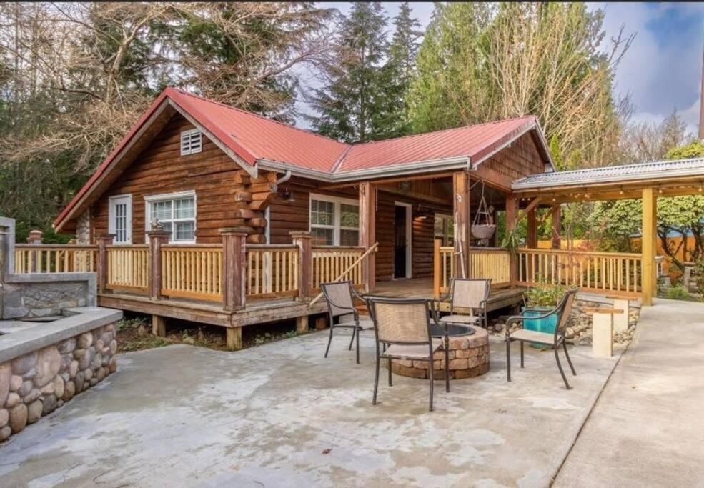 Little Bear'S Bungalow; Log Cabin W/Mountain Views Villa Gold Bar Екстериор снимка